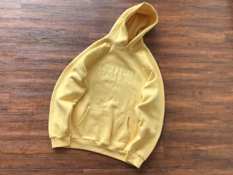 Essential  Yellow Hoodie