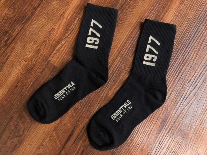 Essentials 1977 Black Socks