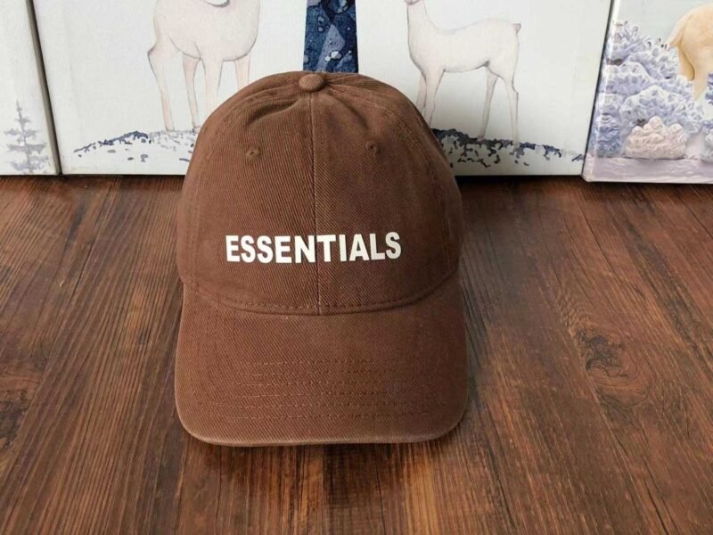 Essentials Brown Cap