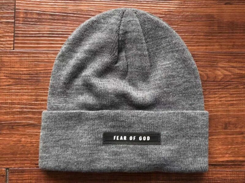 Black Grayish Beanie
